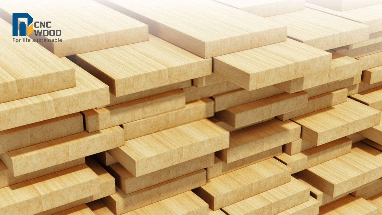 Gỗ thông có nhiều ưu điểm như nhẹ, đẹp, dễ thi công