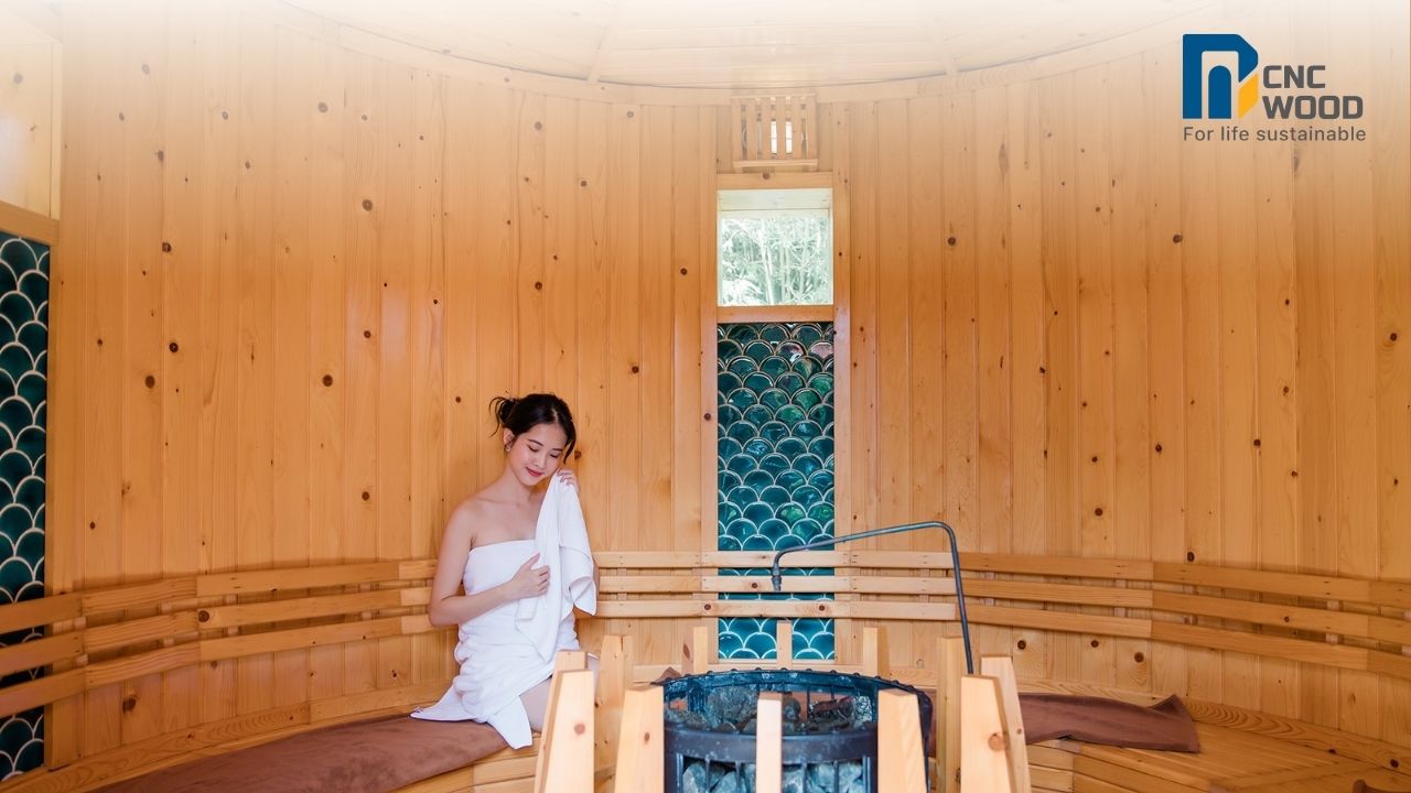 Sauna có rất nhiều tác dụng trong làm đẹp, đào thải độc tố, thư giãn