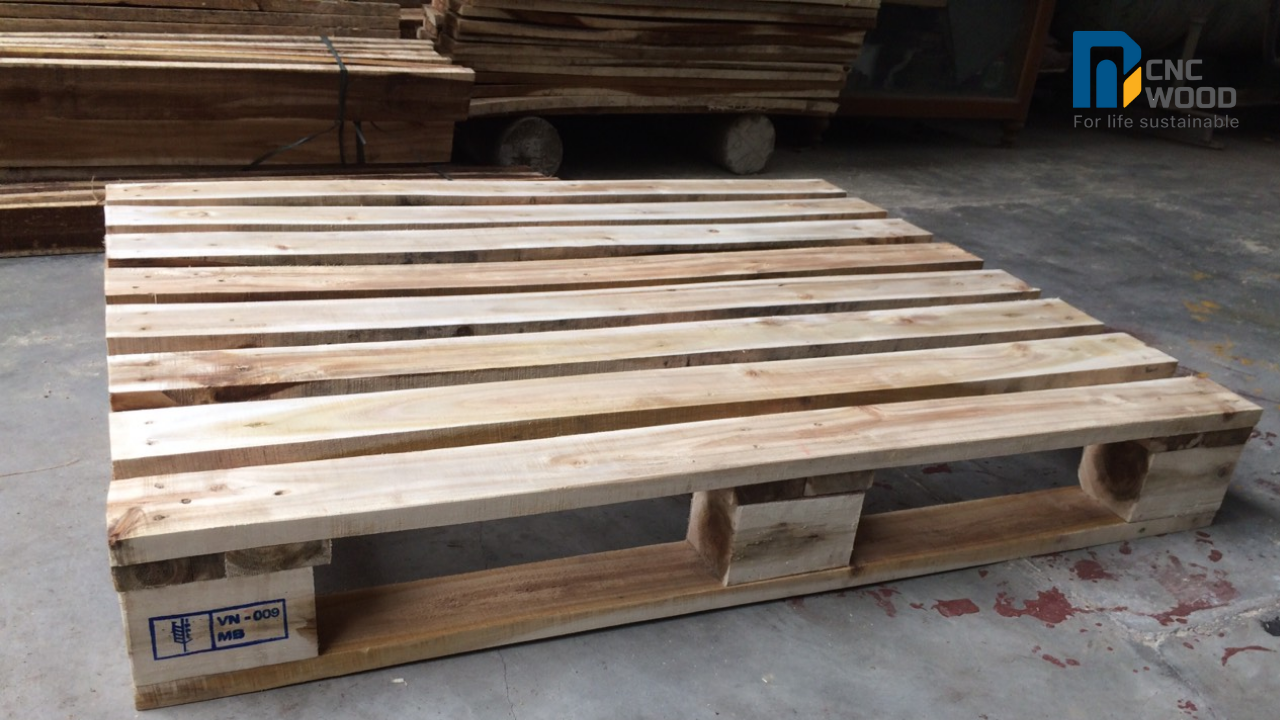 Pallet gỗ keo