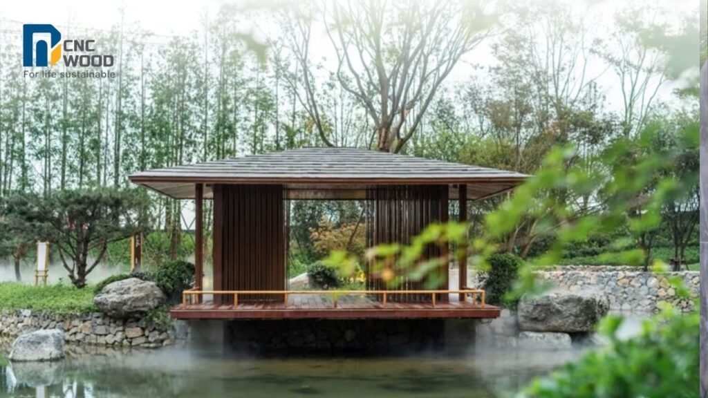 Chòi nghỉ phong cách tối giản Nhật Bản